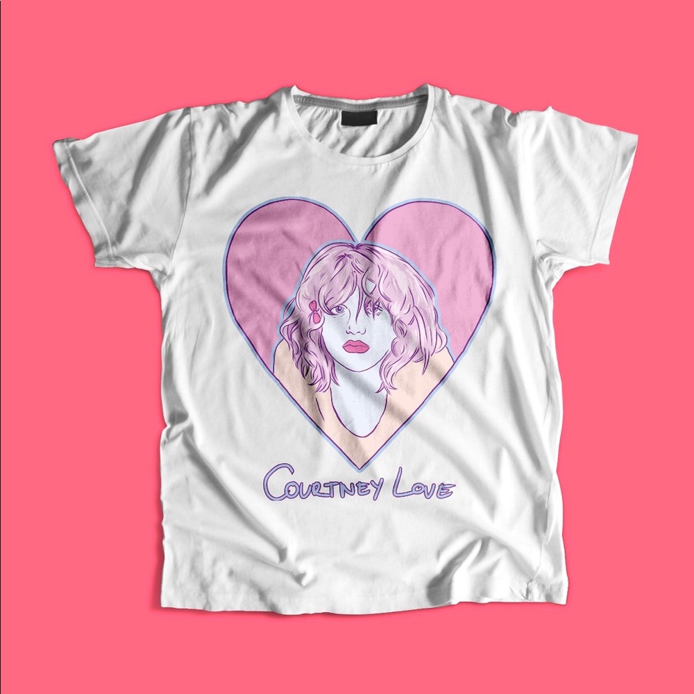 Courtney Love Graphic Tee